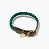 Rope & Leather Dog Collar