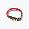 Rope & Leather Dog Collar