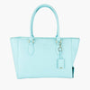 Insulated Aqua Wine Tote