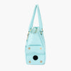 Insulated Aqua Wine Tote