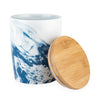 Marbled Ceramic Canister (Small)